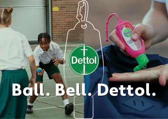 Banner Ball Bell Dettol